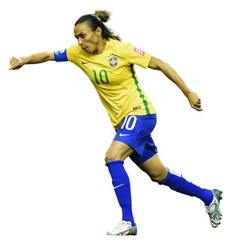 Marta Vieira football render - FootyRenders
