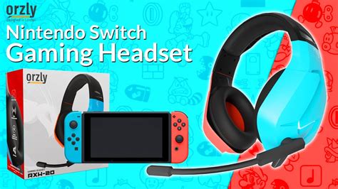 NEW Nintendo Switch Gaming Headset Unboxing and Review - ORZLY RXH-20 ...