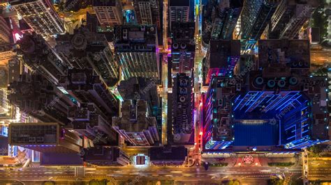 Premium Photo | Macau cityscape skyline at night, macau aerial view of ...