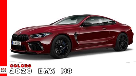 2020 BMW M8 Colors - YouTube