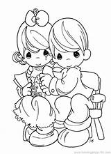 Precious Moments Coloring Pages PDF  Coloringfoldercom sketch template