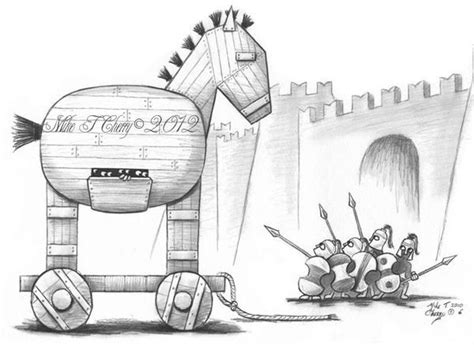 Trojan Horse by miketcherry on DeviantArt