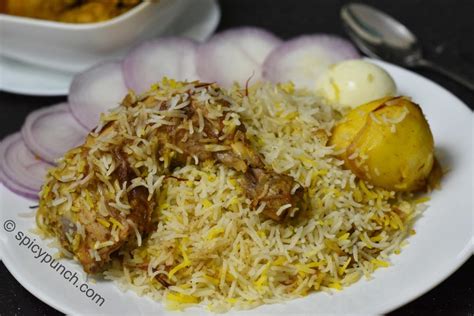 Kolkata special chicken biryani - a Bengali style biryani recipe