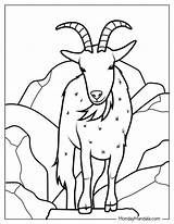 20 Goat Coloring Pages Free PDF Printables sketch template