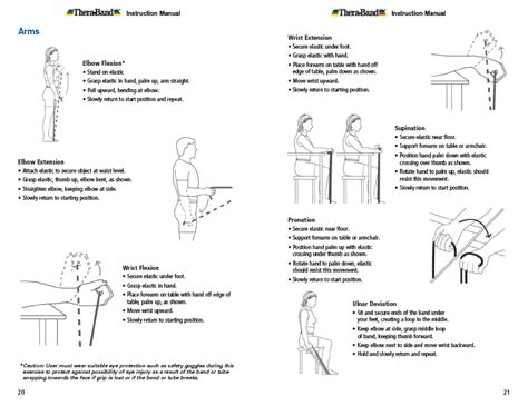 Printable Theraband Exercises For Arms