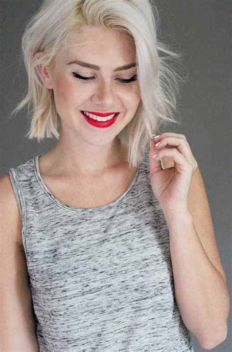 20 Very best Short Bleached Blonde Hair | Short Haircuts | Capelli ...