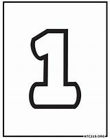 Free Number 1 Coloring Page Download Printable  ATC21S sketch template