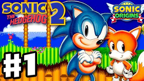 Sonic the Hedgehog 2 - Gameplay Walkthrough Part 1 - Emerald Hill Zone ...