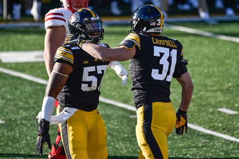 Iowa Football: Best photos of LB Jack Campbell entering 2022