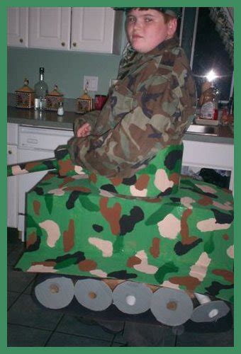 Homemade Tank Costume - Homemade Halloween Costumes