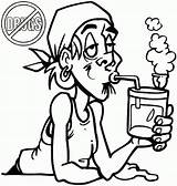 Drugs Addiction Sketch Drug Abuse Alcohol Coloring Say Drawing Drawings  sketch template