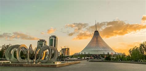 What Is The Capital Of Kazakhstan? - WorldAtlas