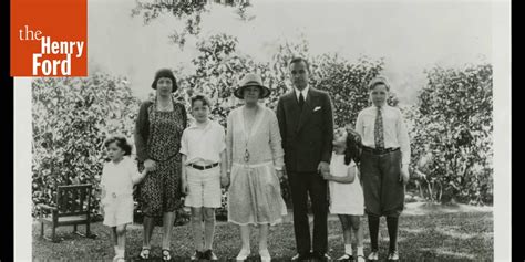 Clara Ford with Eleanor and Edsel Ford and Children, 1929 - The Henry Ford