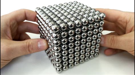 Playing with 512 Big Magnet Balls | Magnetic Games - YouTube
