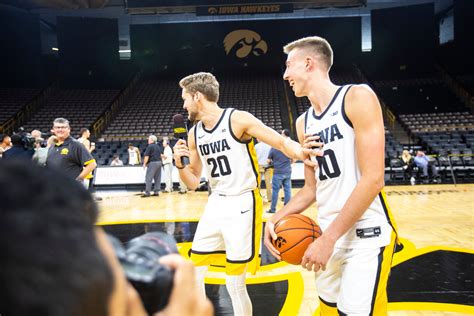 Photos: Iowa Hawkeyes men's basketball media day behind the scenes