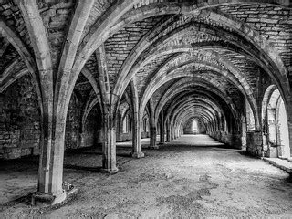 Vaulted ceiling | Fountains Abbey | Steven Feather | Flickr