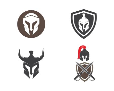 Spartan Helmet Logo Icon Vector Illustration Design Sparta Sharp Guard Vector, Sparta, Sharp ...