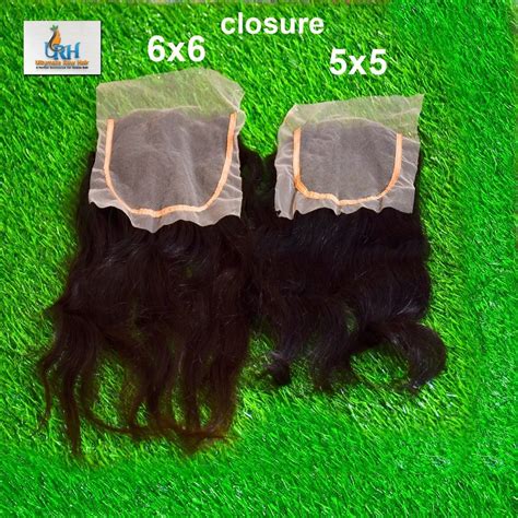 Black Curly Lace Closure Human Hair, For Personal, Packaging Size: 8 -10 at Rs 2999/piece in New ...