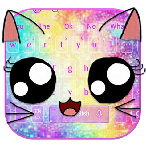 App Insights: Galaxy Kitty Emoji Keyboard Theme | Apptopia