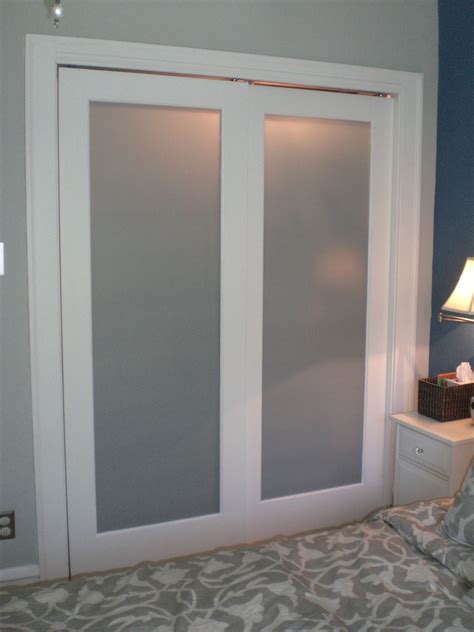 The Benefits Of Installing Frosted Glass Sliding Closet Doors - Glass Door Ideas