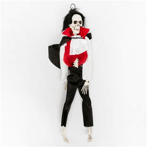 White Smoke Halloween Hanging Skeleton Vampire-Male 40cm Halloween ...