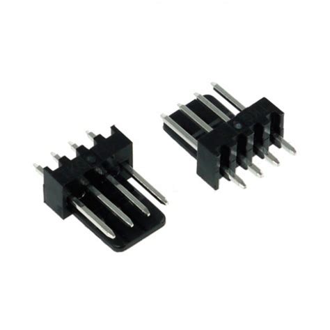 4 Pin Male Fan Connector Black - MODDIY