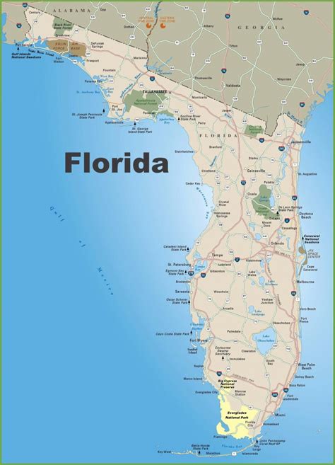 Map Of Florida Gulf Coast Hotels | Printable Maps