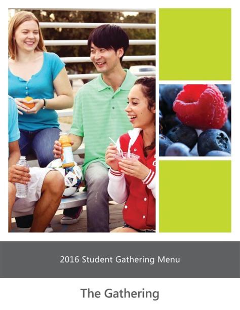 Chartwells Student Catering Menu