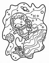 Cartoon Space For Kids Coloring Pages  Planet sketch template