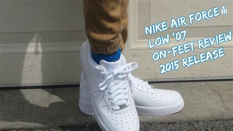 Nike Air Force 1 Low 07 All White' On Feet Review (hey_ozzy on ...