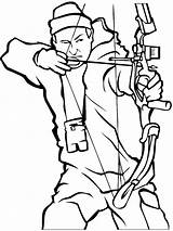 Archery Coloring Pages Printable For Free Download sketch template