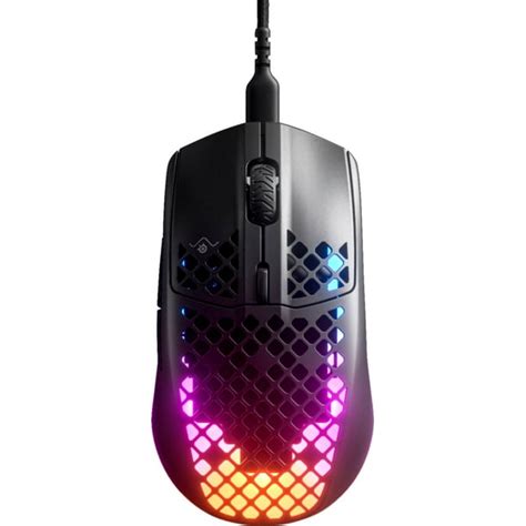 SteelSeries Aerox 3 Wired Ultra Lightweight Gaming Mouse, Black ...