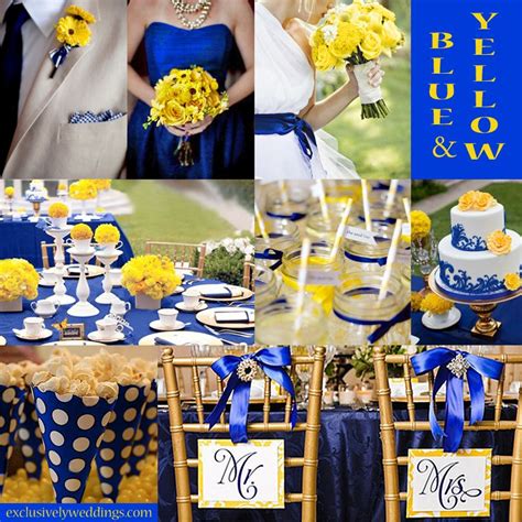 Innisbrook Wraps | Presentation is Everything | Blue themed wedding, Royal blue wedding, Yellow ...