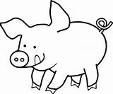 Printable Piggy Coloring Pages sketch template