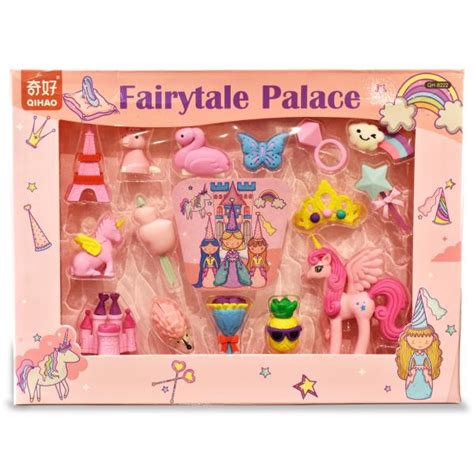 Festiko Fairytale Unicorn Theme Eraser Set Of 15 Pcs For Kids With Cute ...