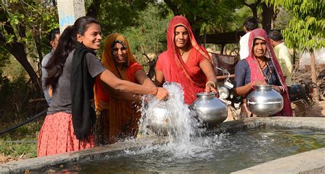 No longer walking 2km to fetch dirty water