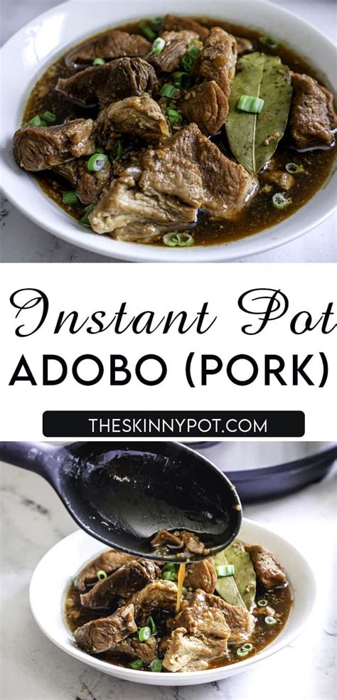 Best Instant pot Pork Adobo Recipe you Need