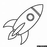 Rocket Ship Coloring Page sketch template