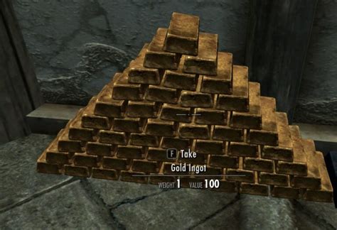 Gold Ingot Skyrim Guide - Scrolls Guided