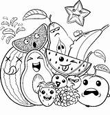 Fruit Coloring Page  Free Printable Pages sketch template