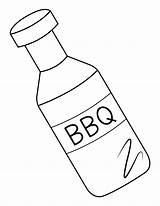 Bbq Coloring Pages sketch template