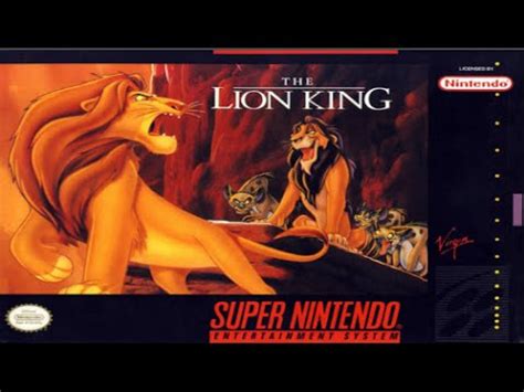 The Lion King - SNES (Gameplay) - YouTube