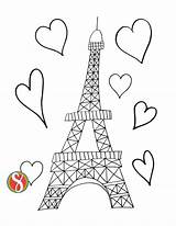 Free France Coloring Pages — Stevie Doodles sketch template