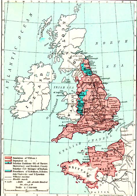 Anglo Norman map - Medievalists.net