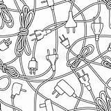 Power Outlet Cartoon Stock Illustrations – 1549  sketch template