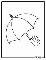 Free Umbrella Coloring Pages  Simply Love sketch template