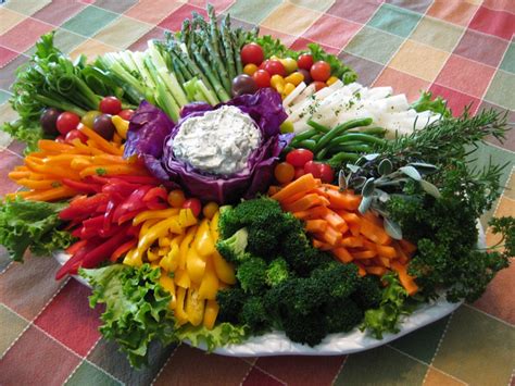 Vegetable Crudités Platter Recipe by Mary - CookEatShare