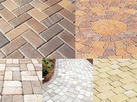 Various Laying Patterns and Styles For Block Paving On Driveways / Patio