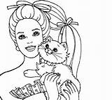Colours Drawing Wallpaper  Barbie Coloring 774x700 Teahubio sketch template