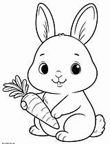 18 Rabbit Coloring Pages Free Unique Printables  Bunny coloring sketch template